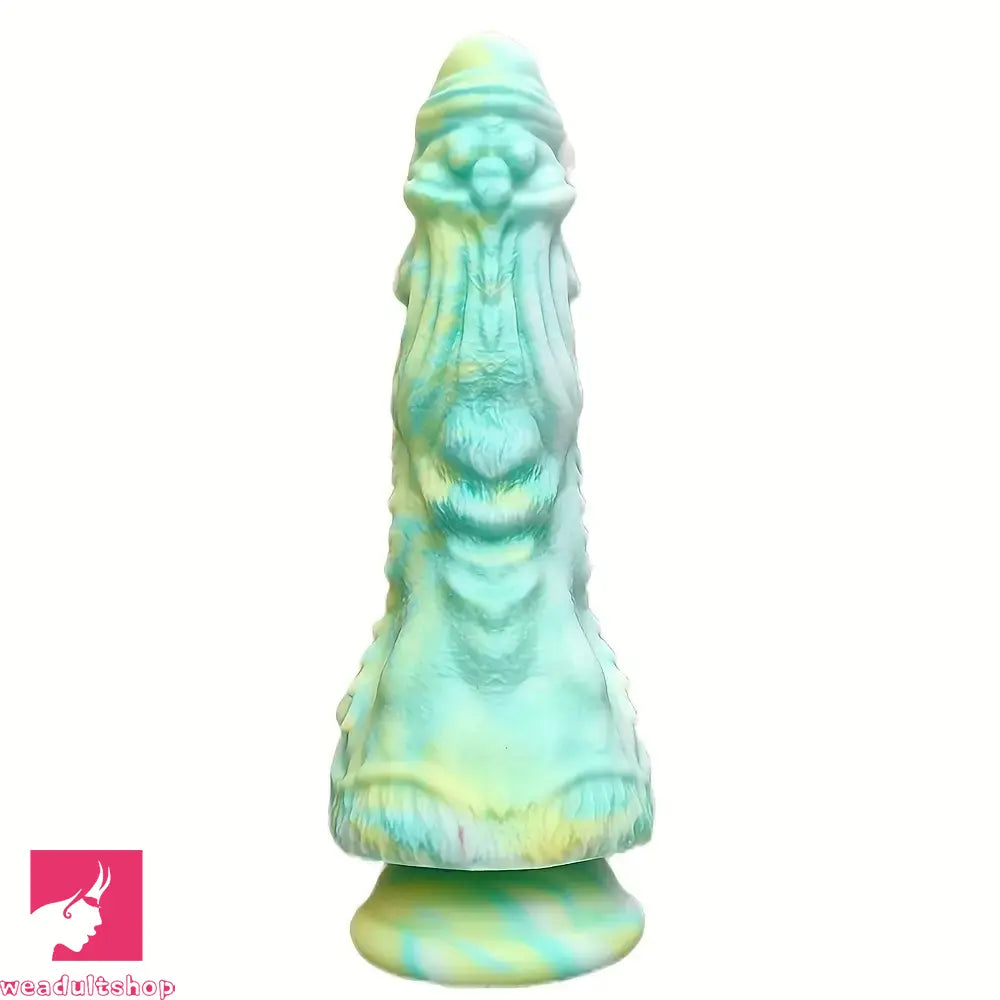 8.66in Dragon Giant Fantasy Reality Thick G-spot Soft Silicone Anal Dildo