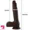 10.43in Oversized Realistic Dildo Soft Thick Penis Huge Lesbian Dildo
