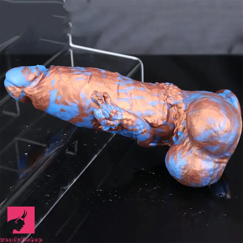 9.64in Super Huge Thick Dildo Mixed Color Monster Dildo Adult Dilation