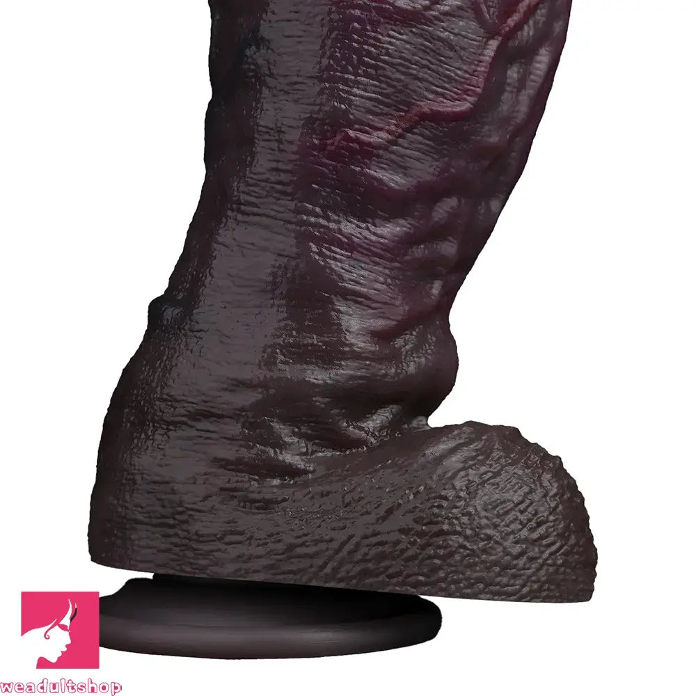 8.98in Real Feel Dual Density Silicone Soft Real Dildo Hands-Free Cock Toy