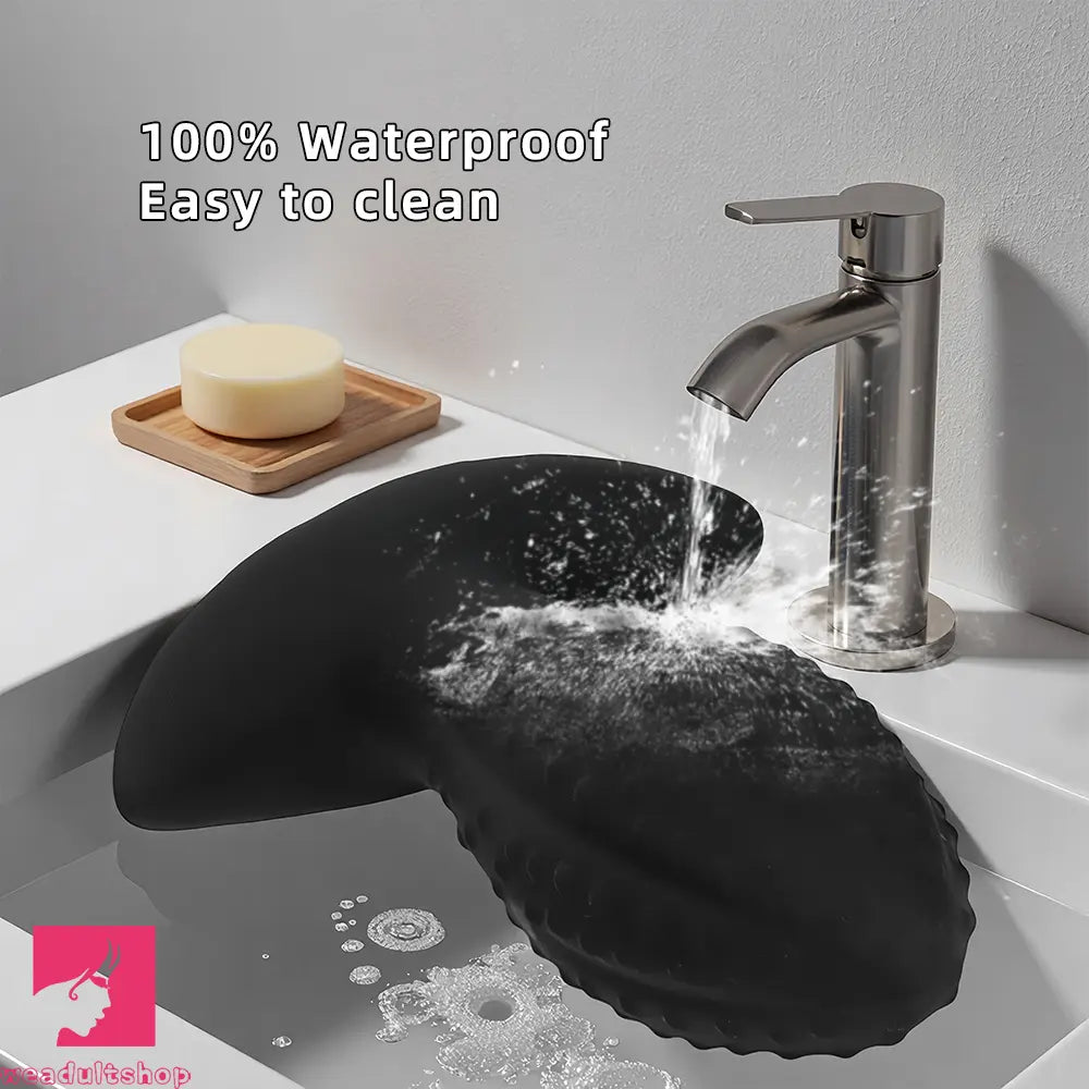 4.52in 5.7in 7.08in Black Bodysafe Ultra-silicone Small Anal Plug Cock Dildo