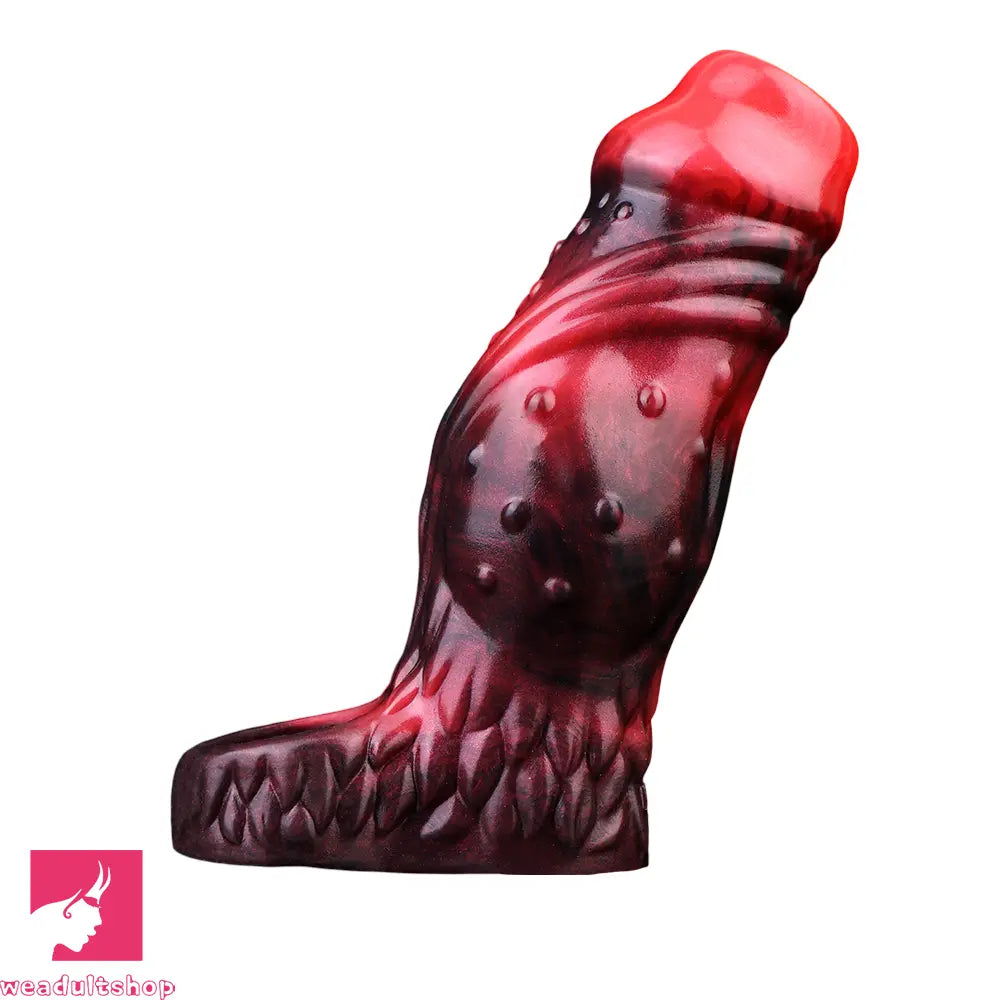 3.54in 4.72in 5.51in 6.69in Monster Scard Dildo Sleeve Cock Extender Toy