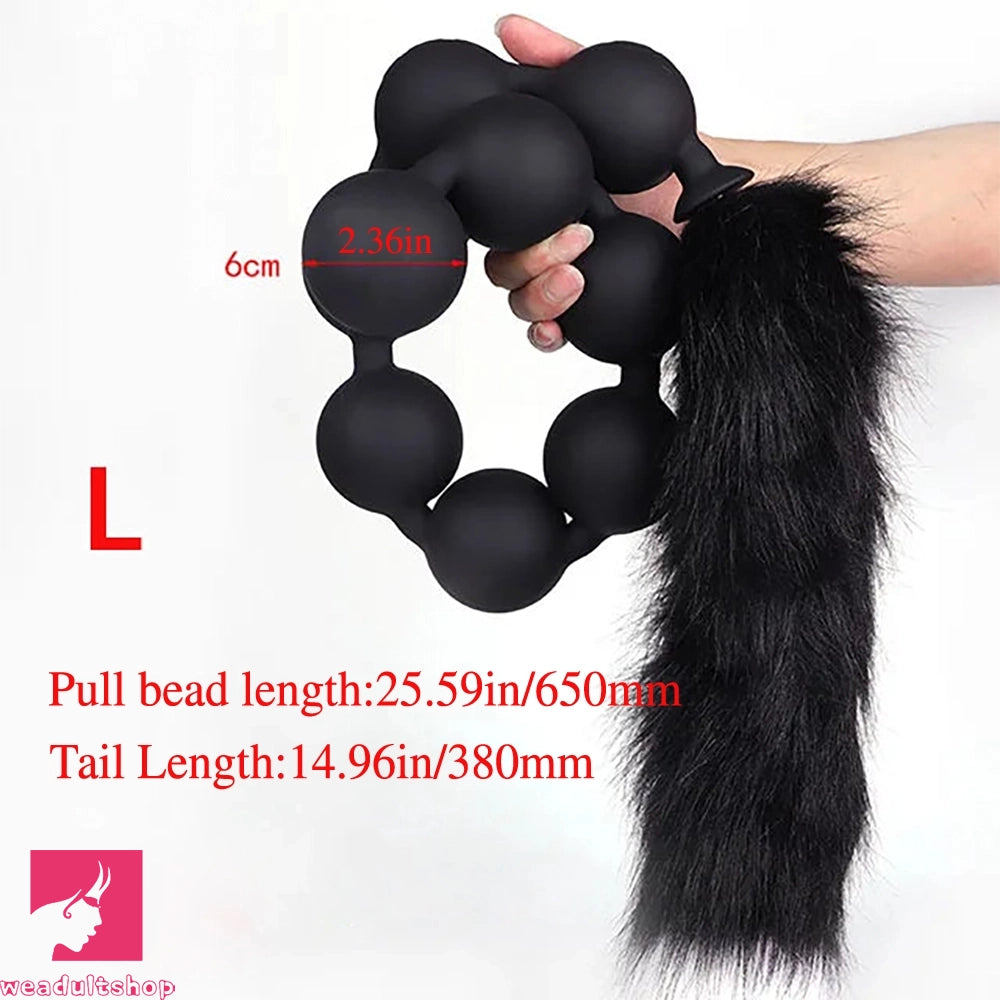 12.6in 18.9in 25.59in Long Anal Beads BDSM Tail Big Anal Plug Dildo 12.6in 18.9in 25.59in Long Anal Beads BDSM Tail Big Anal Plug Dildo