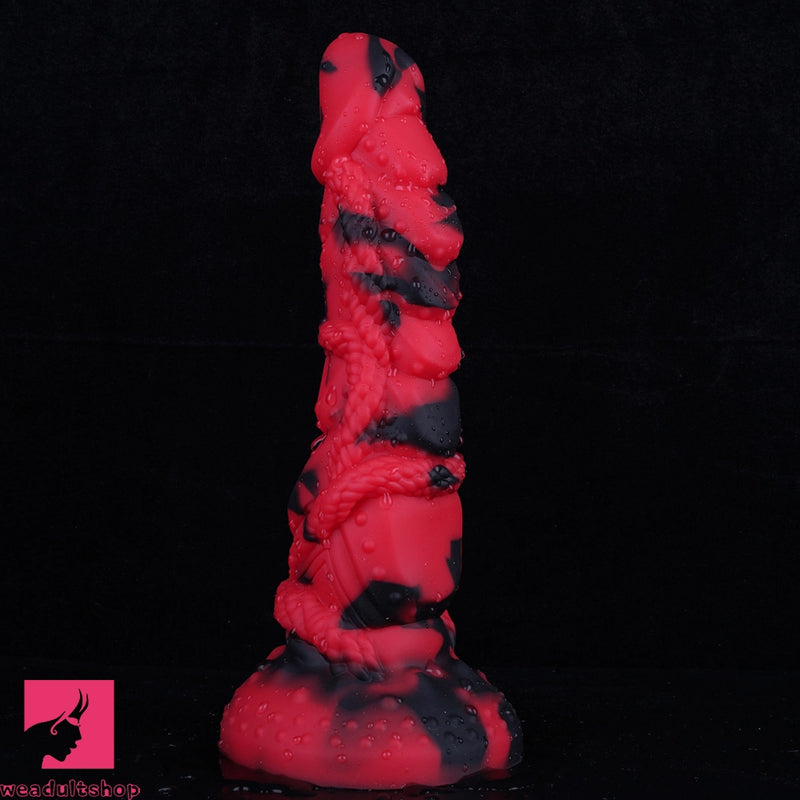 8.46in Big Fantasy Silicone Soft Dildo Sex Toy For Women Vaginal Massager