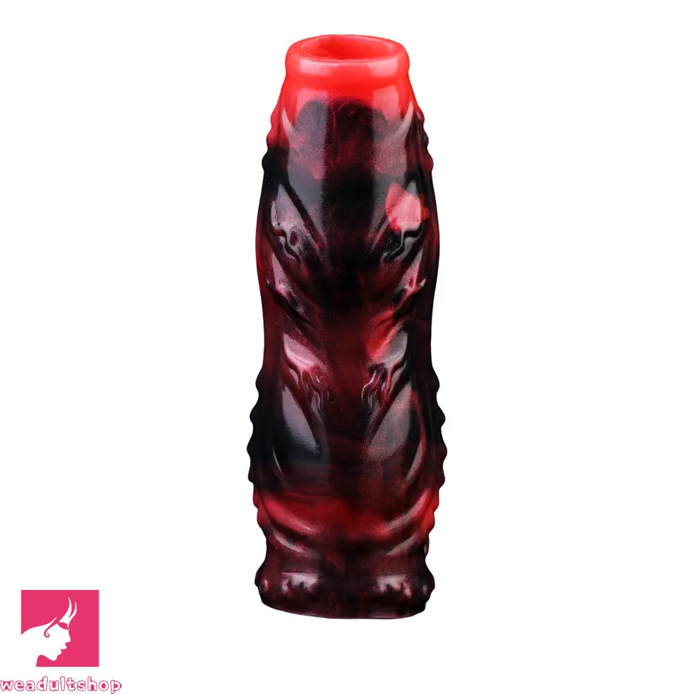 4.96in 5.51in 6.69in Tentacle Animal Soft Dildo Sleeve Cock Sex Extender