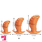 3.38in 4.56in 5.53in Small Butt Plug Dildo For Men Women Fucking Clit