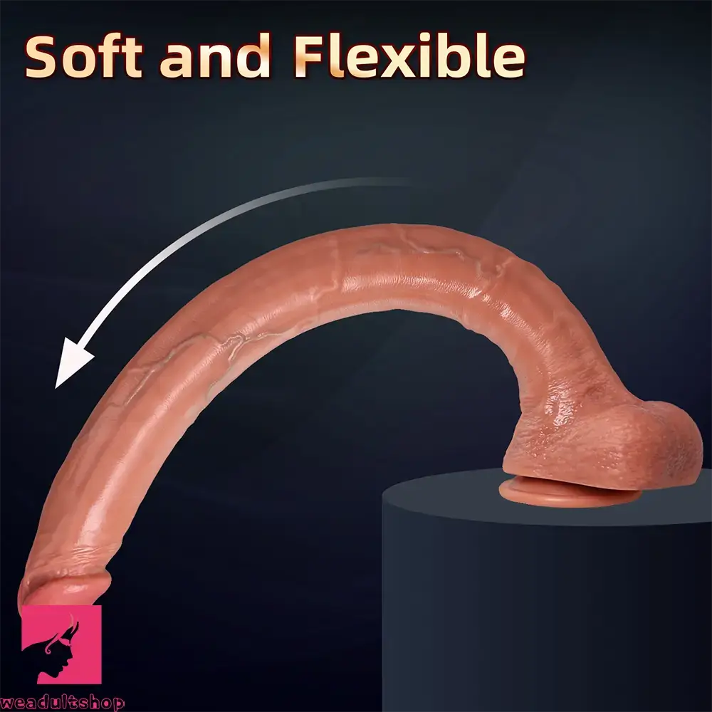 17.7in 22.6in Super Long Huge Dildo Long Soft Penis Adult Couple Love Toy