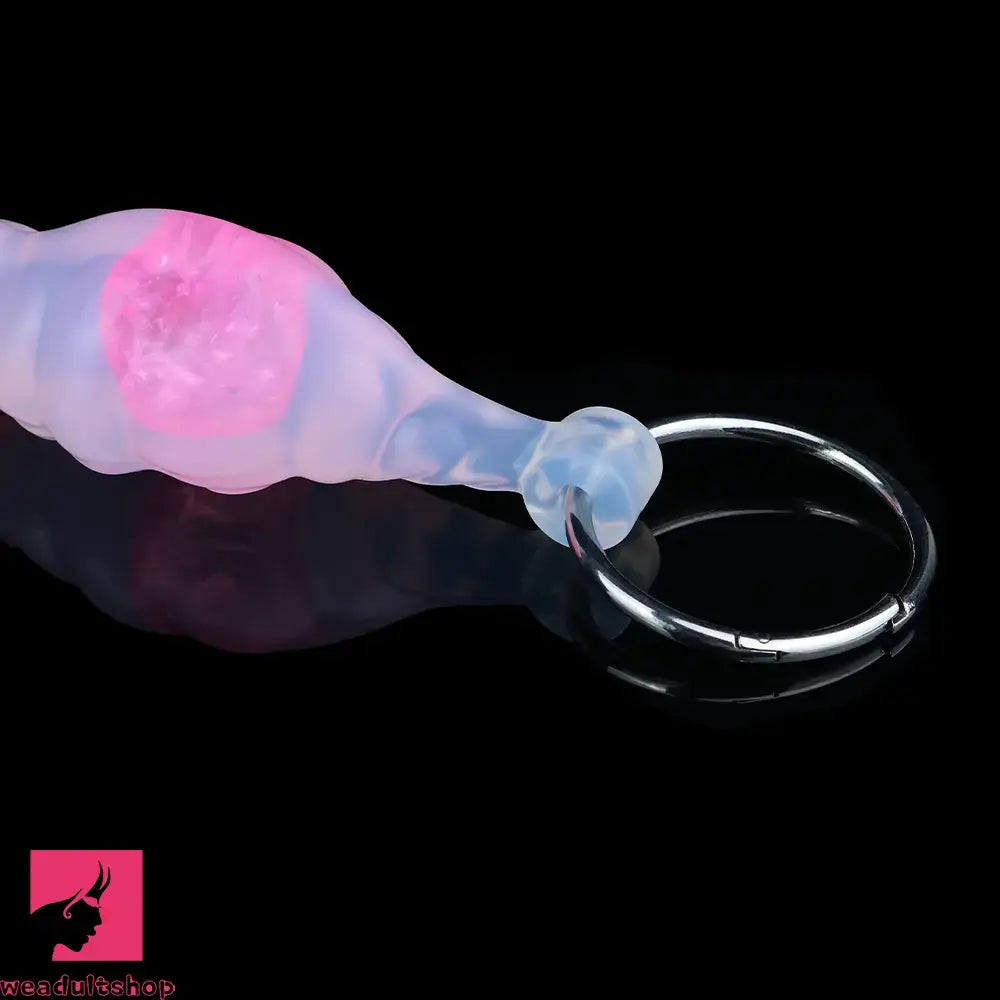 18.9in Silicone Huge Long Anal Beads Dildo Prostate Massage Cock Toy