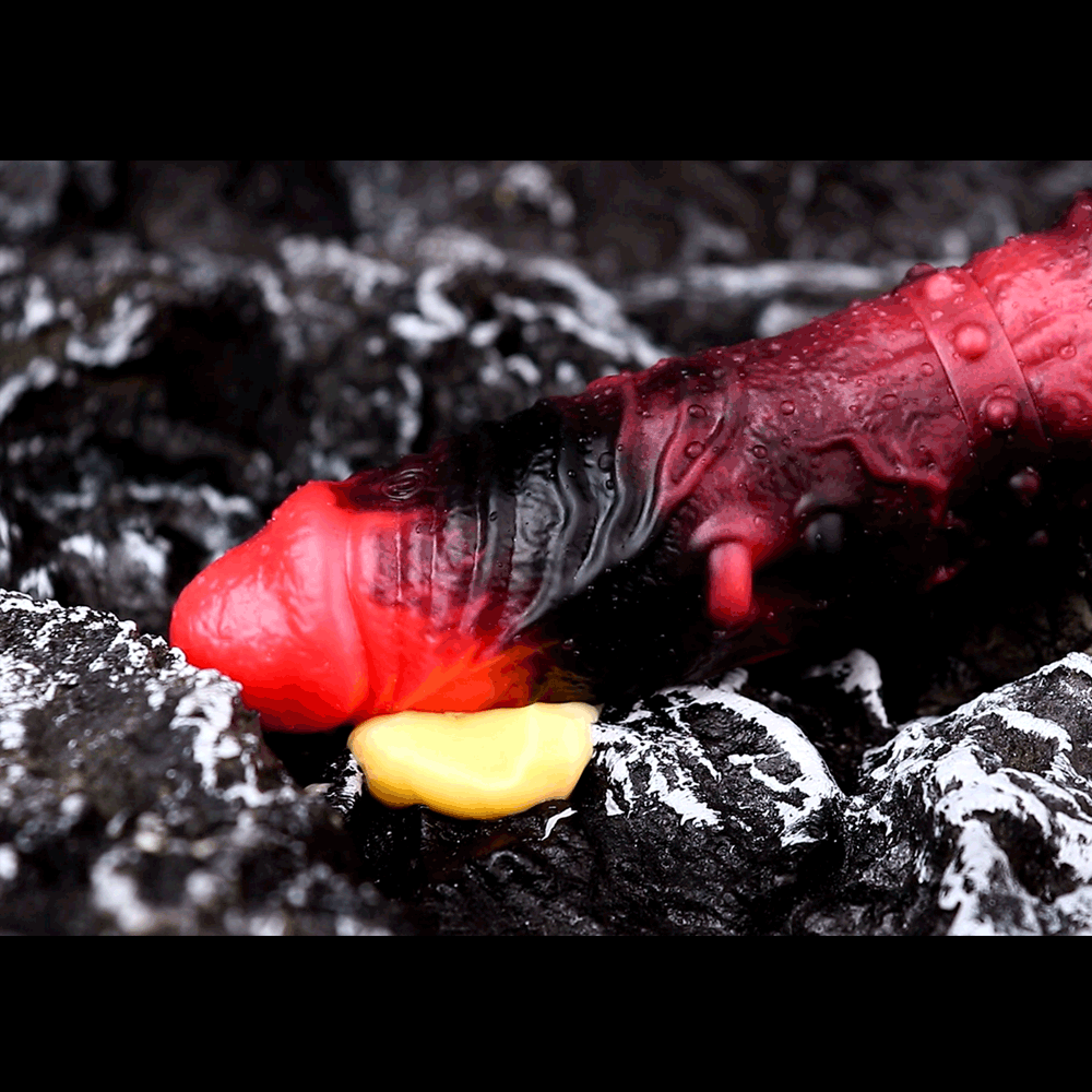 5.98in 7.09in Silicone Cock Sleeve Spiked Hollow Vibrating Odd Cock Dildo