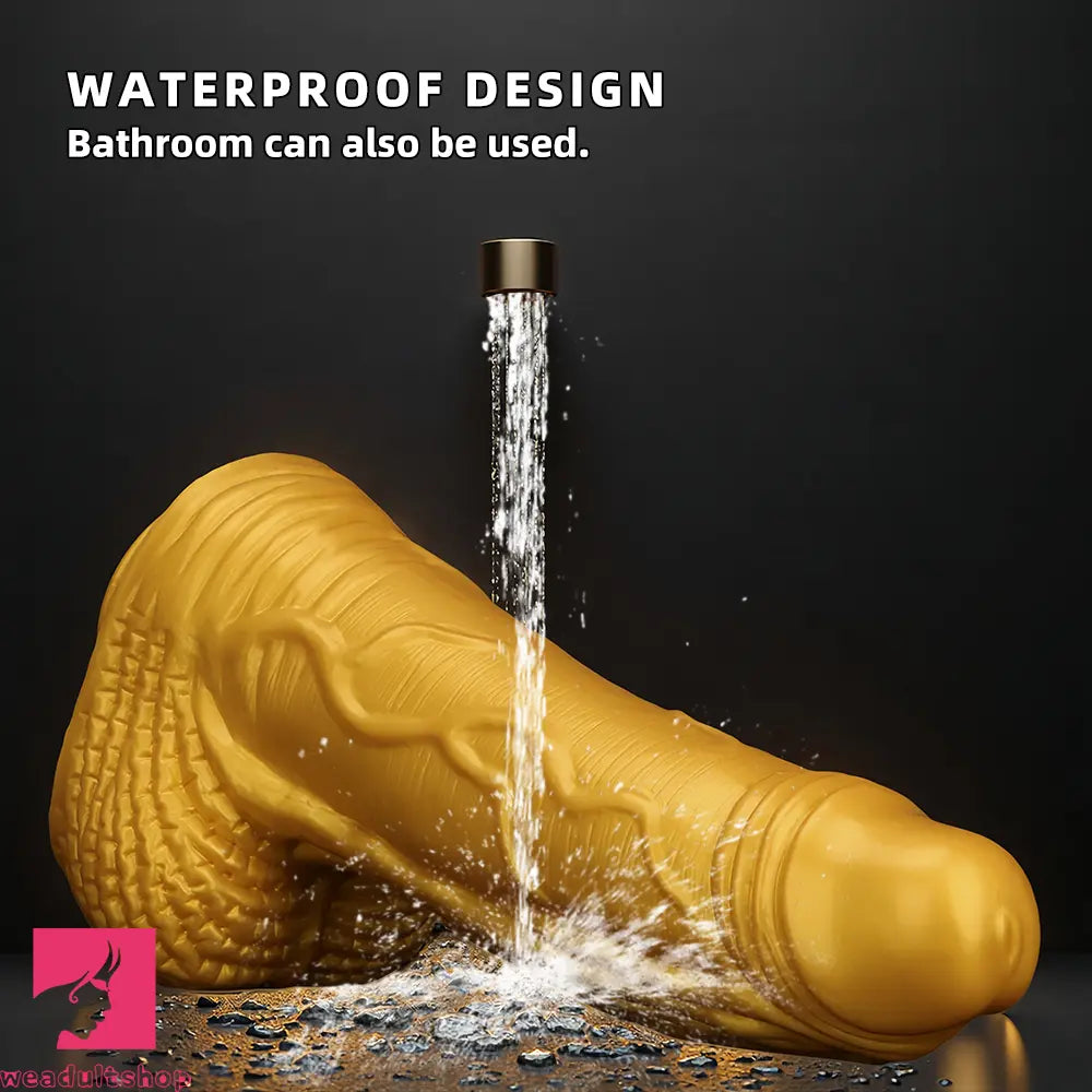 15.35in Huge Thick Silicone Soft Dildo Realistic Design For G-Spot Love