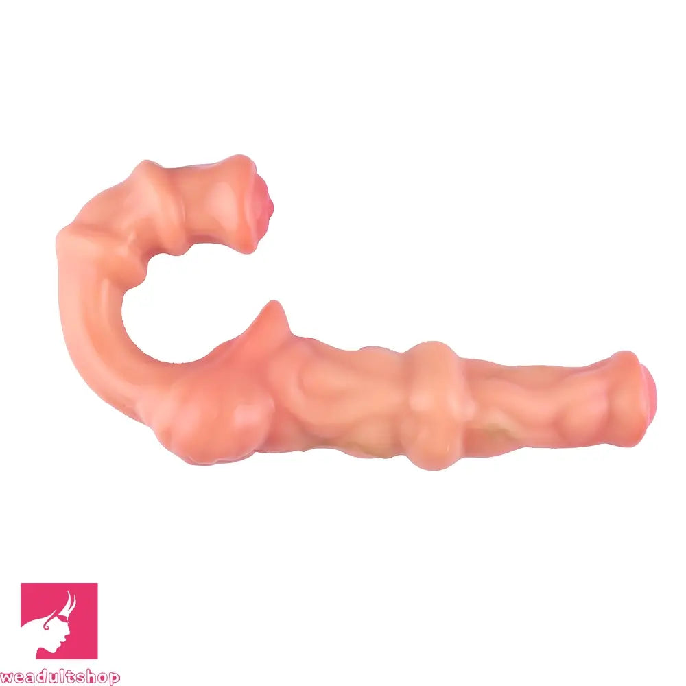 9.64in Strapless Strap on Silicone Soft Dildo For Anal Vaginal Fucking Sex