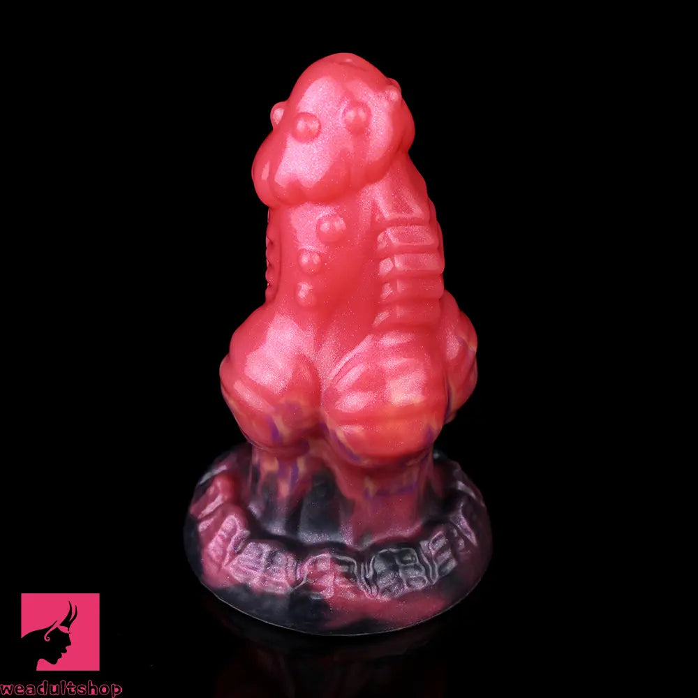 5.71in Fantasty Knot Spiked Silicone Dildo Soft Masturbator Simulate Sex