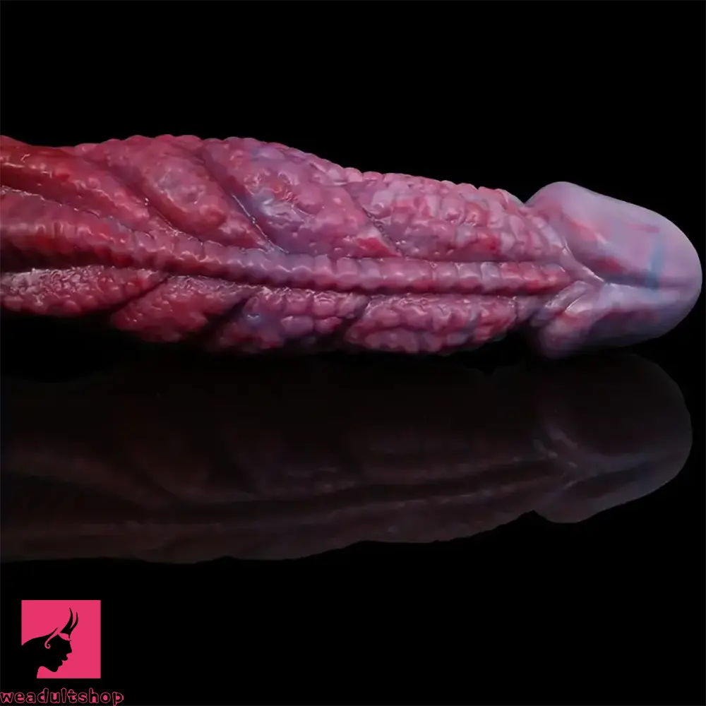 13.78in Big Long Double Sided Silicone Dragon Monster Women Dildo