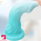 9.25in Luminous Soft Silicone Big Dildo For Anal Female G spot Penis Love