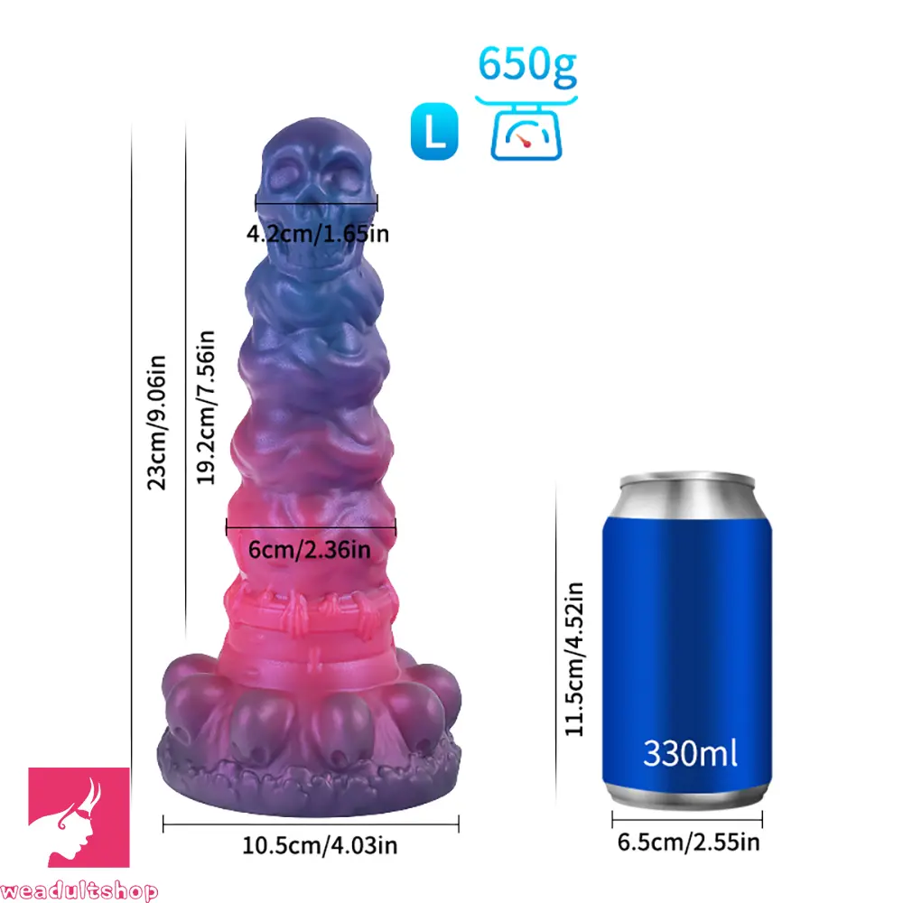 Premium Silicone Soft Anal Plug Octopus Tentacle Dildo Fantasy Cock Toy