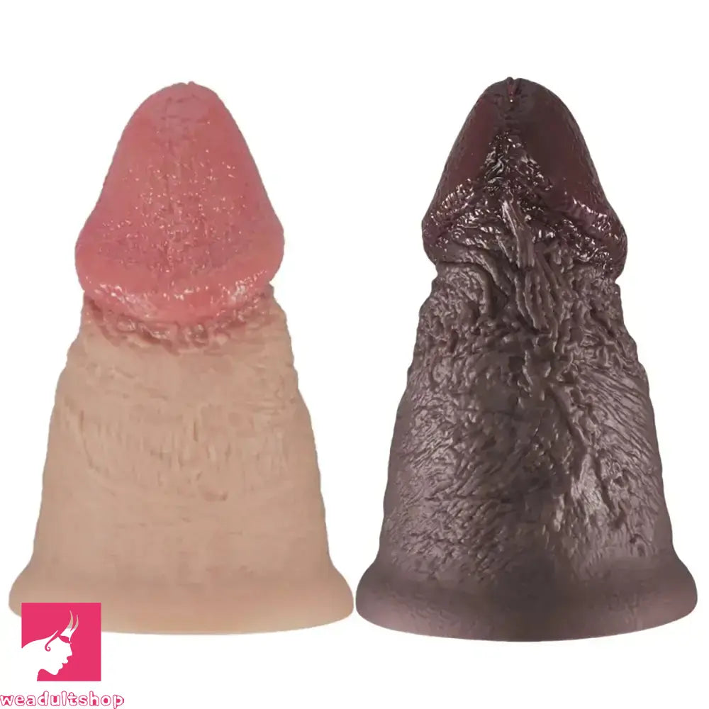 8.9in Real Thick Soft Big Glans Dildo For Women Men Masturbation Sex