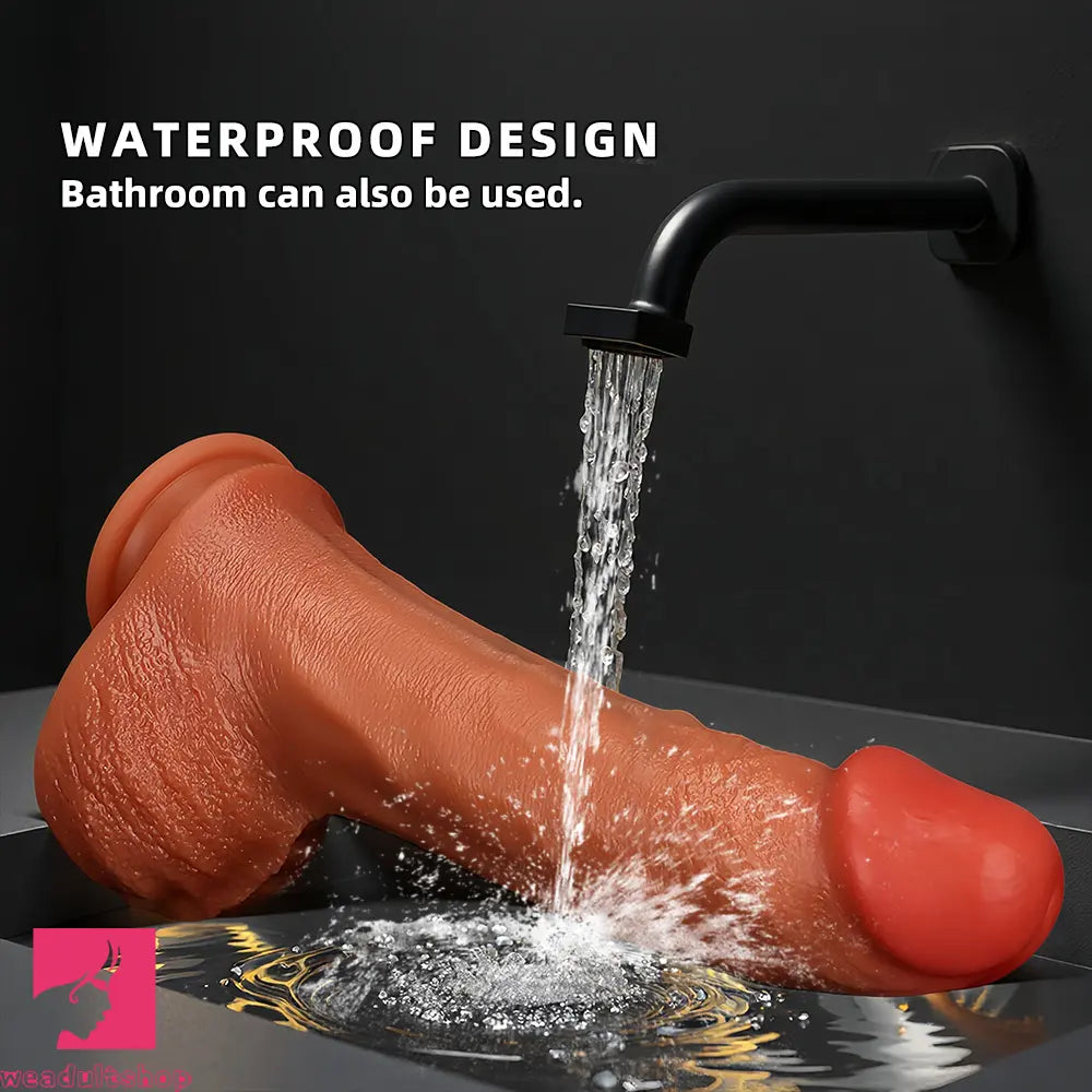 8.46in 9.44in 10.23in 11.22in Multiple Cocks Ultra-soft Large Silicone Dildo