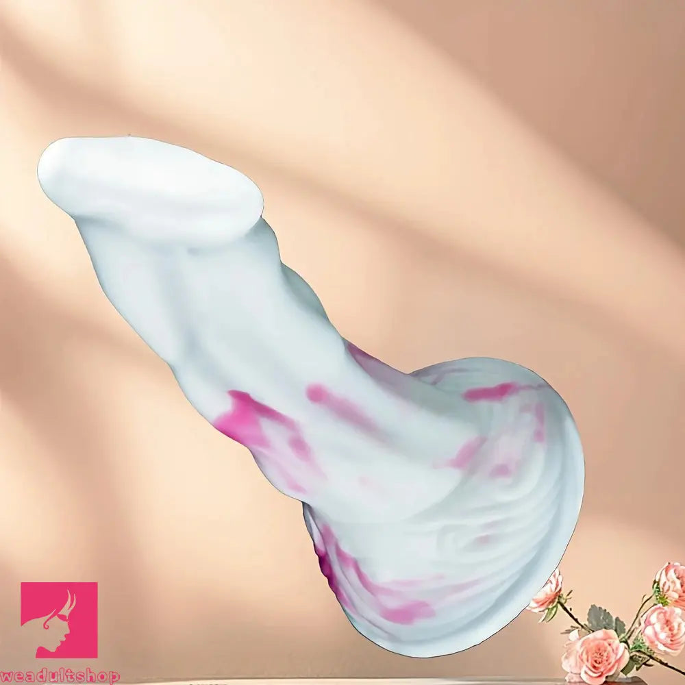 8.5in Dolphin Oversize Thickened Soft Double Density Silicone Dildo