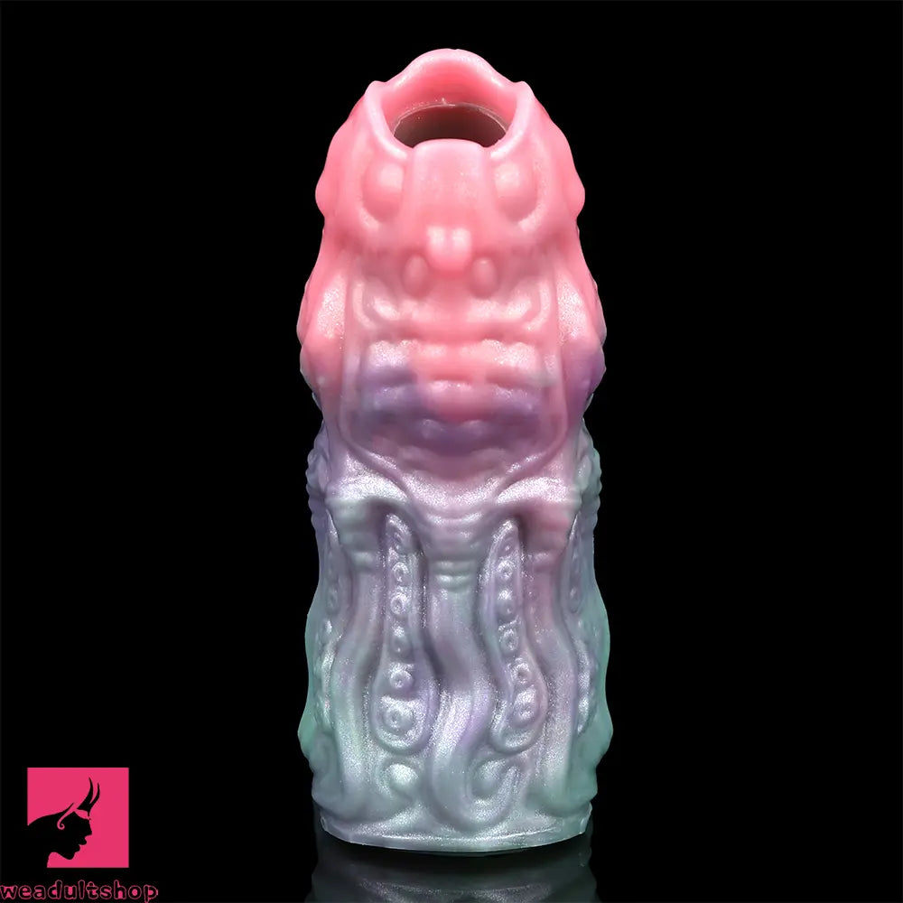 4.72in Abyssal Tendril SHAZ-3015 Fantasy Hollow Dildo Cock Sleeve Extension