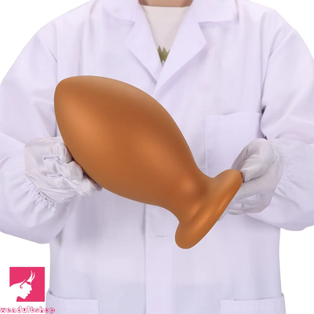 4.72in 5.51in 6.29in 7.08in 7.87in Rugby Silicone Butt Plug Dildo Adult Cock