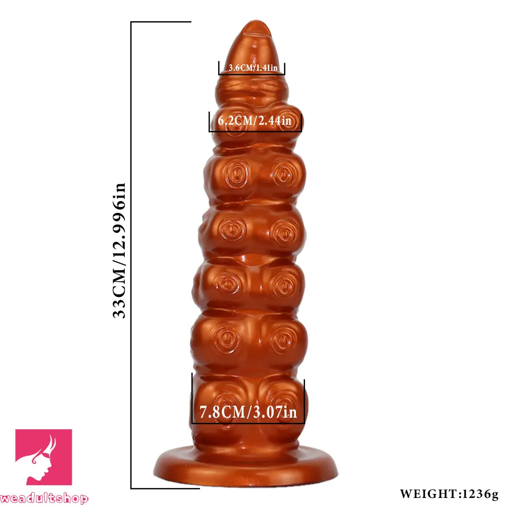 7.87in 13in Octopus Tentacle Silicone Big Odd Dildo For Deeper Stimulation