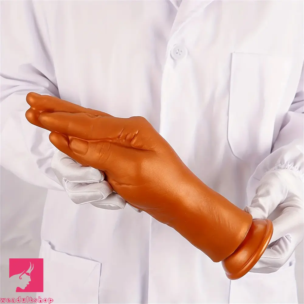 6.1in 8.46in 11.02in Realistic Arm Palm Shaped Dildo Silicone Fist Anal Dildo