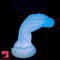 9.44in Silicone Soft Bg Luminous Dildo For Woman Man Prostate Sex Toy
