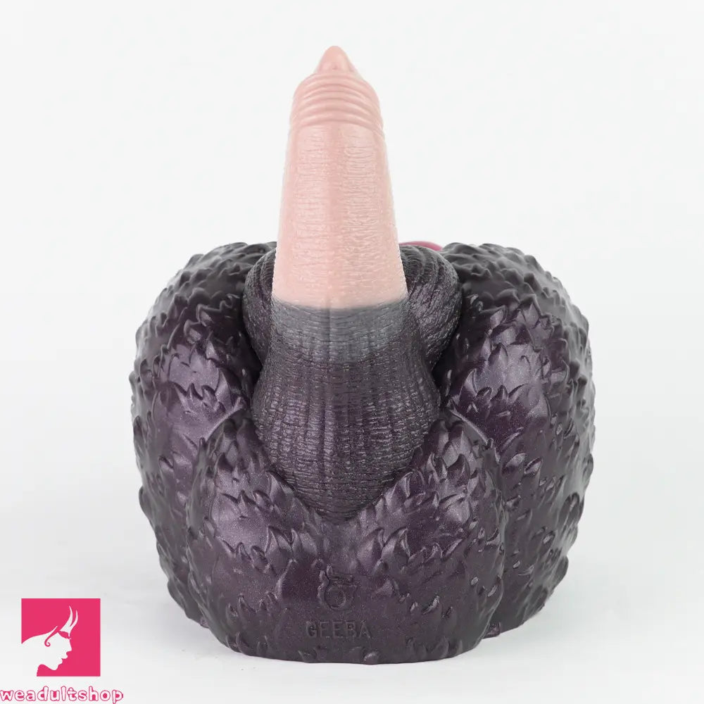 8.26in Dog Fantasy Silicone Dildo With Masturbator G-Spot Sensory Love
