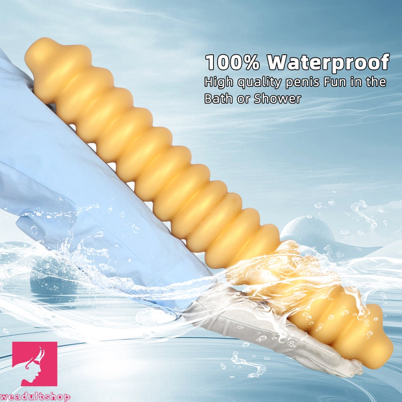 19.68in Silicone Long Large Double Head Threaded Fat Anal Plug Cock Dildo