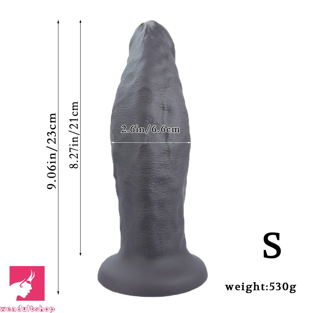 9.06in 10.63in 12.6in Uncut Big Realistic Penis Dildo Couple Sex Adult Toy