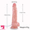 9.05in Big Skin Ejaculating Dildo Suction Cup Anal Toy Vaginal Massager