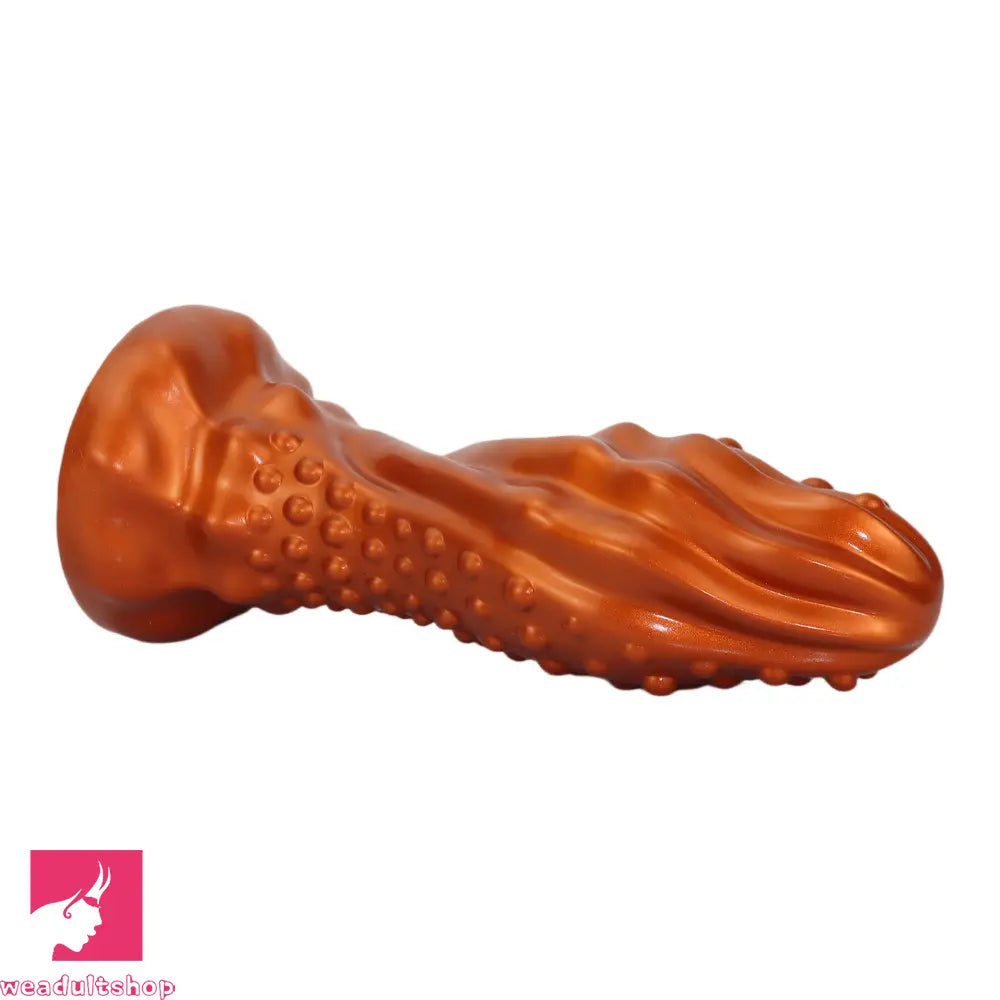 6.29in 8.66in 11.02in Spiked Stripe Silicone Butt Plug Odd Dildo Vagina Dilator