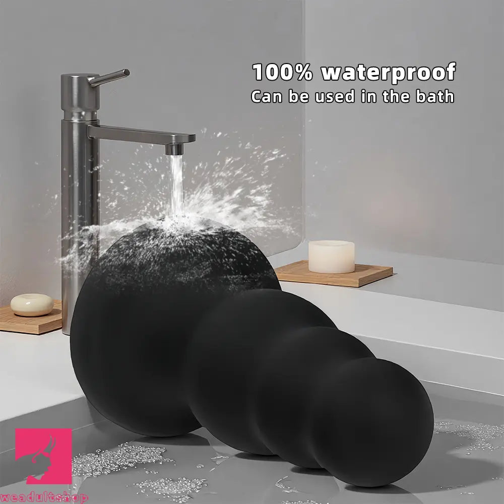 7.08in 8.85in 11.02in Soft Pull-bead Anal Plug Extra Large Thick Cock Dildo