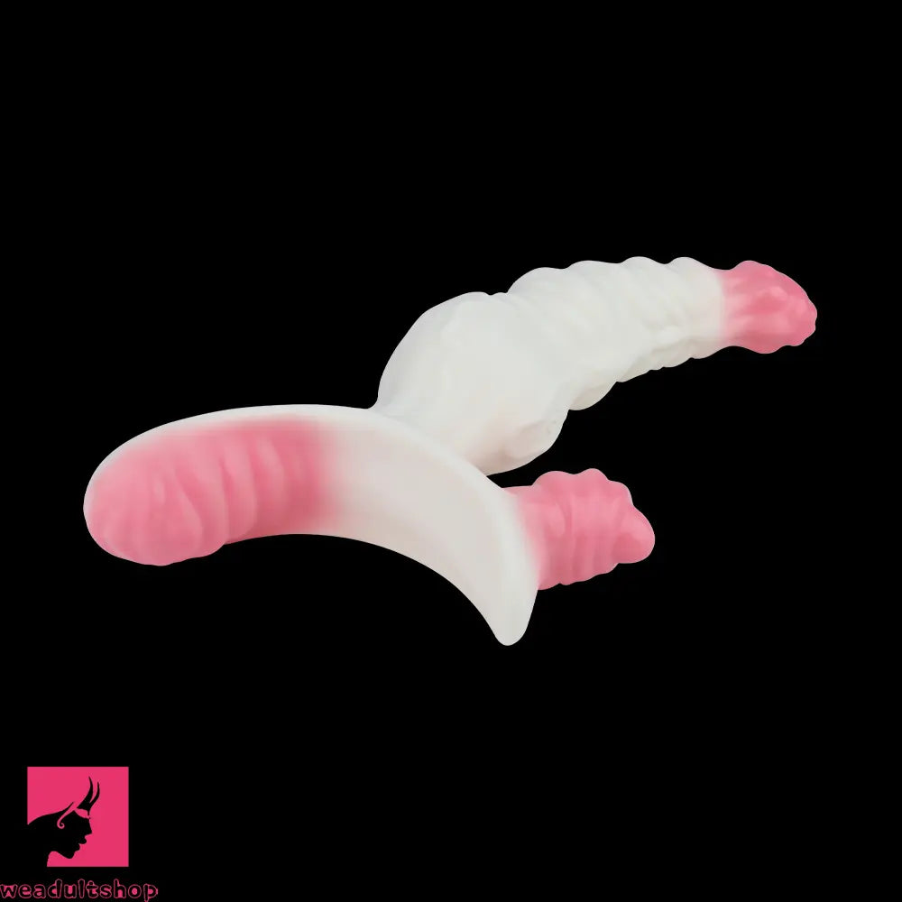 6.42in Monster Fantasy Wearable Strap on Vibrating Anal Silicone Dildo
