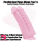 7.8in Dual-Ended Realistic Silicone Dildo For Pleasure Prostate Massage