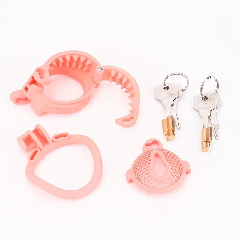 3D Printed Thorny Resin Chastity Cage Breathable Abstinence Chastity Cage