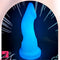 9.25in Luminous Soft Silicone Big Dildo For Anal Female G spot Penis Love