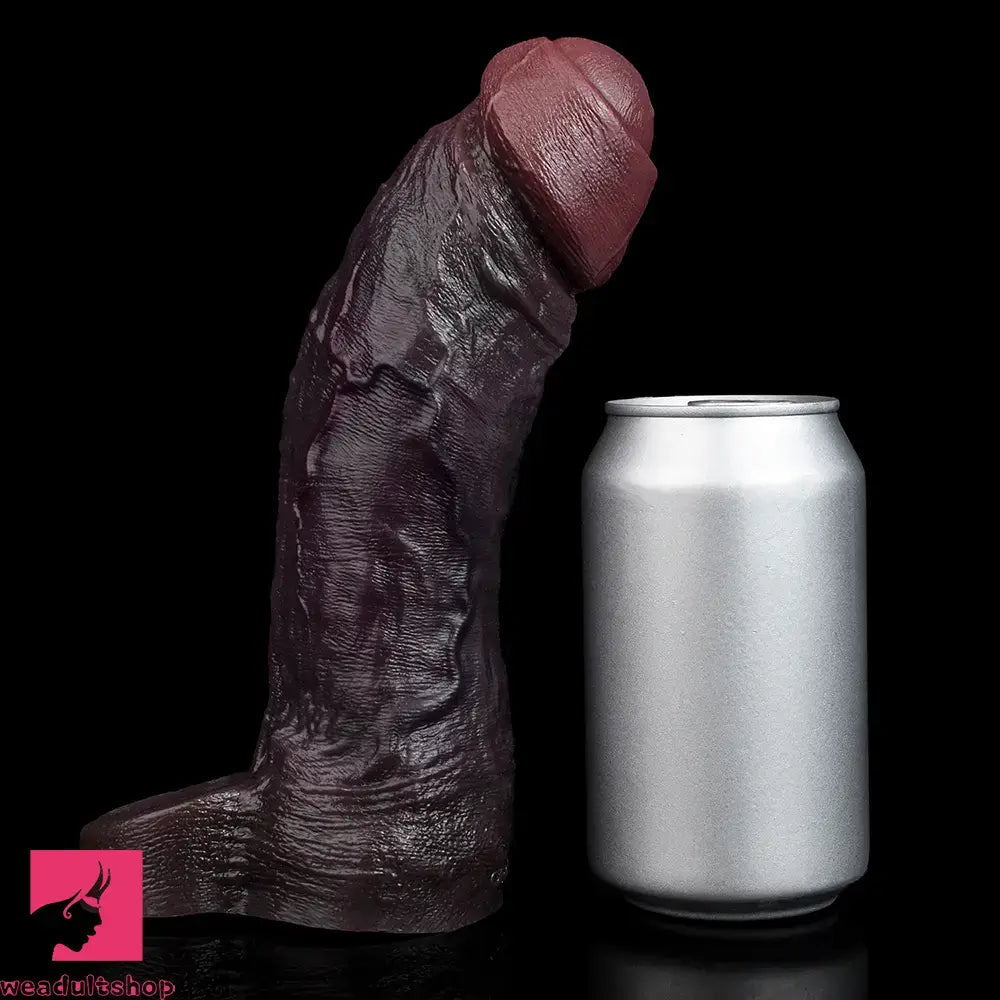 8.46in Uncut Realistic Texture Design Reusable Cock Cover Dildo Sleeve