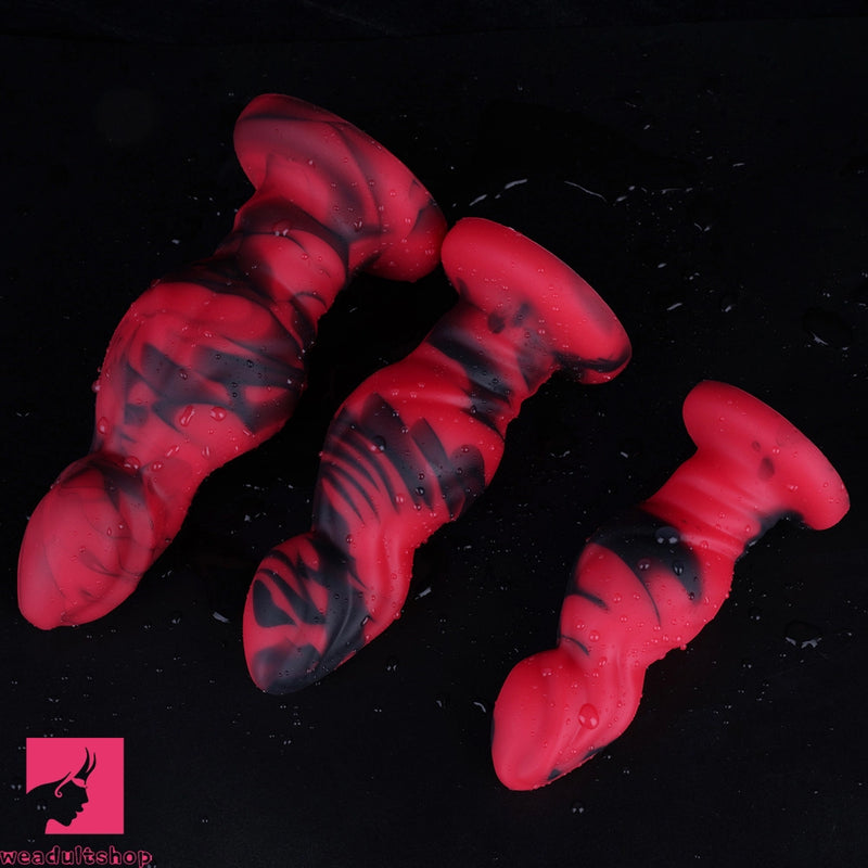 4.72in 5.51in 6.3in Fantasy Odd Silicone Soft Dildo For Penis Sucker