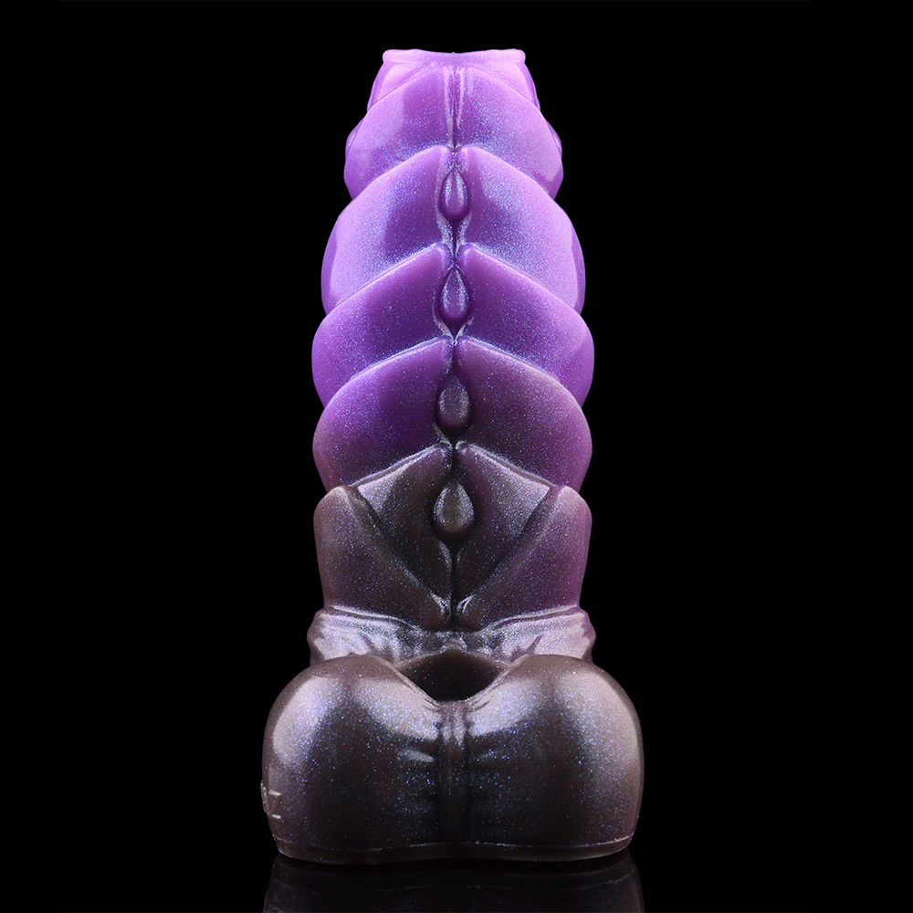 5.66in Dragon Spiked Beast Creature Fantasy Hollow Cock Dildo Sleeve