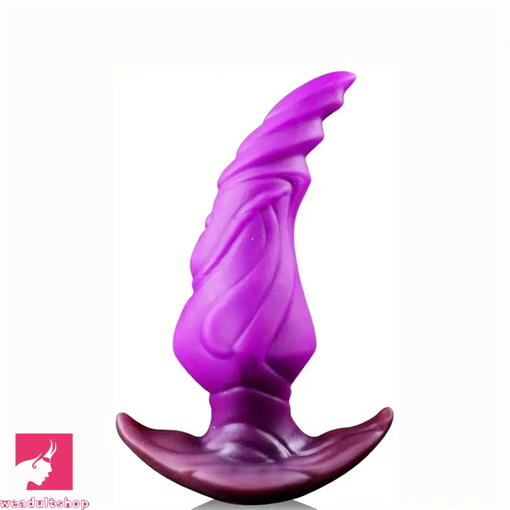 6.6in Wider T Base Wearable Silicone Butt Plug Dildo For Sex Exploration