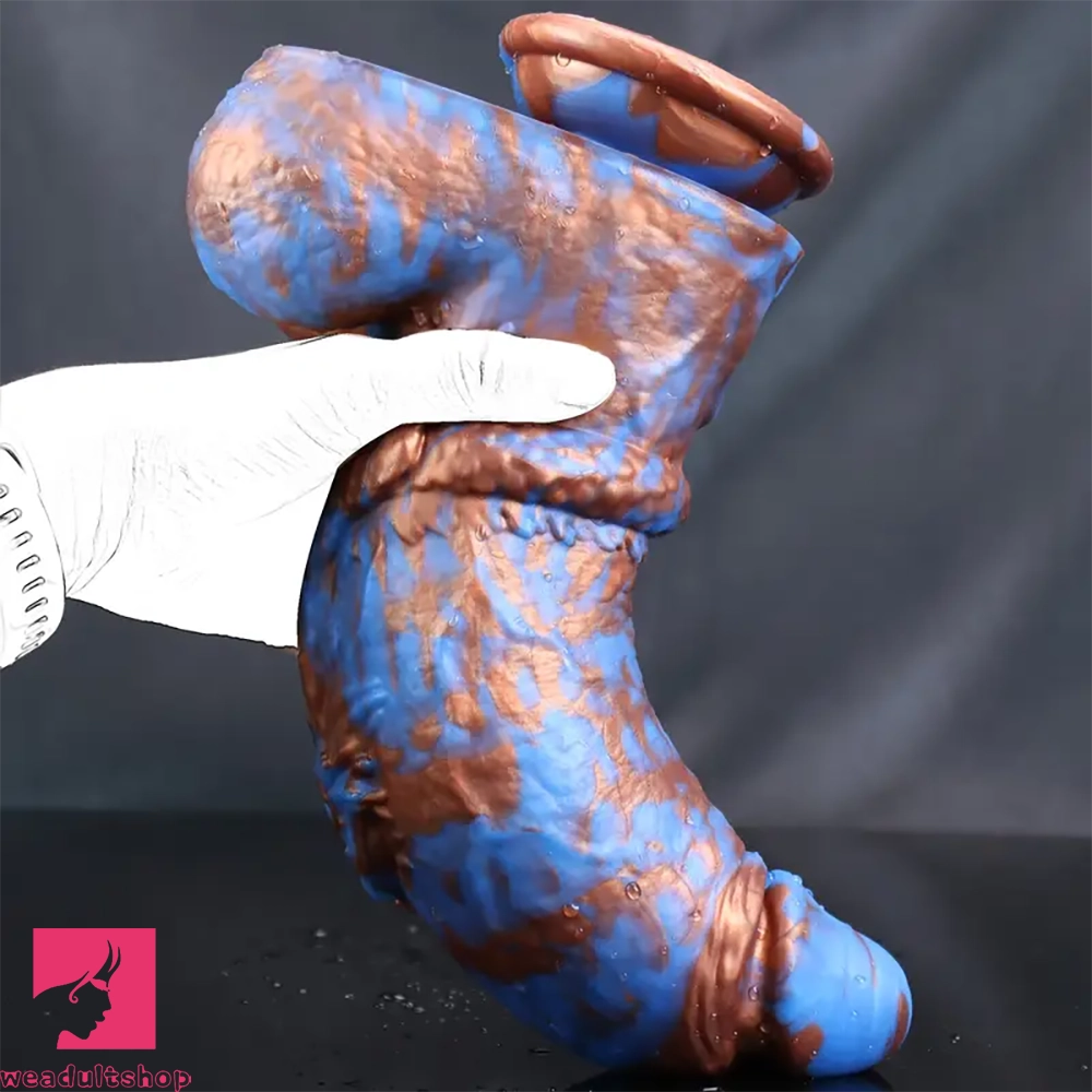 9.64in Super Huge Thick Dildo Mixed Color Monster Dildo Adult Dilation