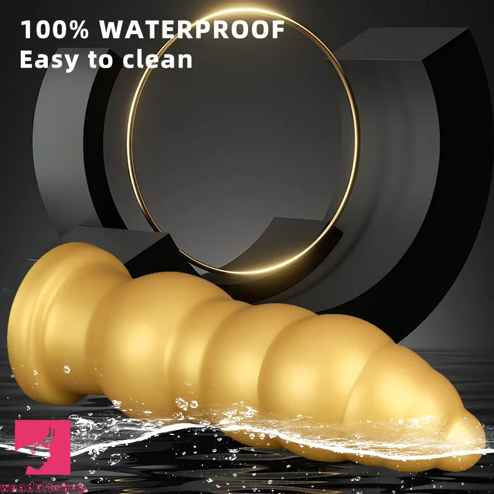 10.23in 14.56in Giant Cock Butt Plug Small Head Silicone Soft Thick Dildo