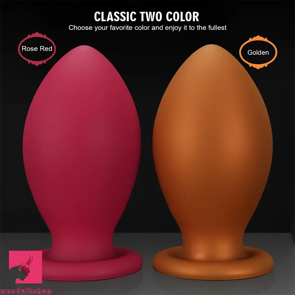 4.72in 5.51in 6.29in 7.08in 7.87in Rugby Silicone Butt Plug Dildo Adult Cock