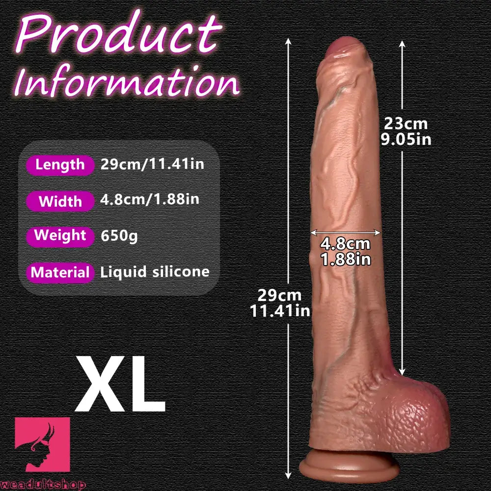 6.1in 7.87in 9.64in 11.41in 13.38in Strap on Lifelike Foreskin Long Big Dildo