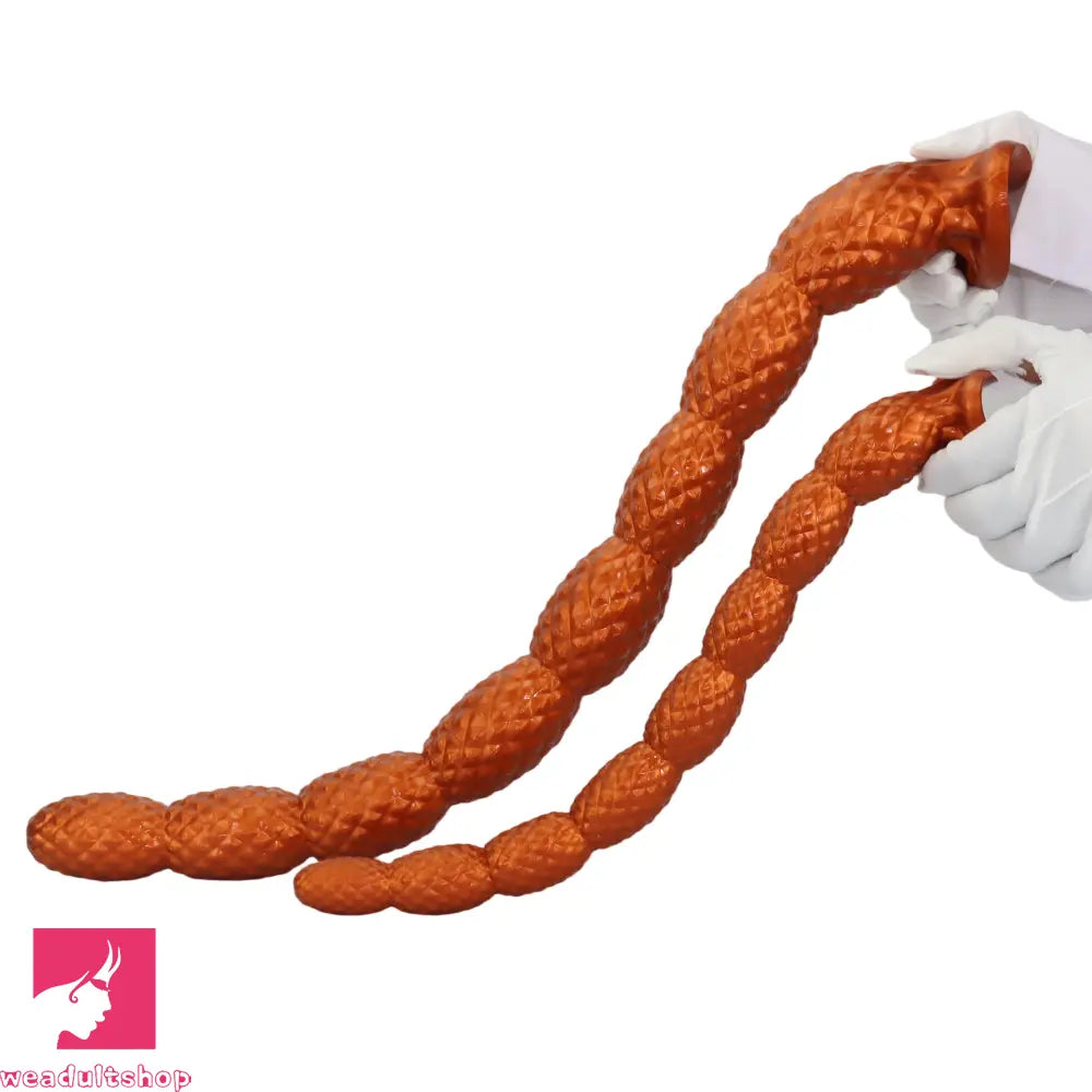 15.74in 23.62in Extra Long Whip Anal Plug Dildo Adult Male and Female Toy