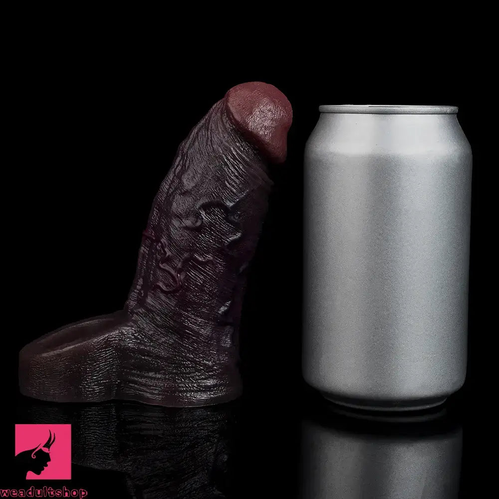 4.96in 6.42in Body-Safe Silicone Ultra-Realistic Penis Sleeve Love Dildo
