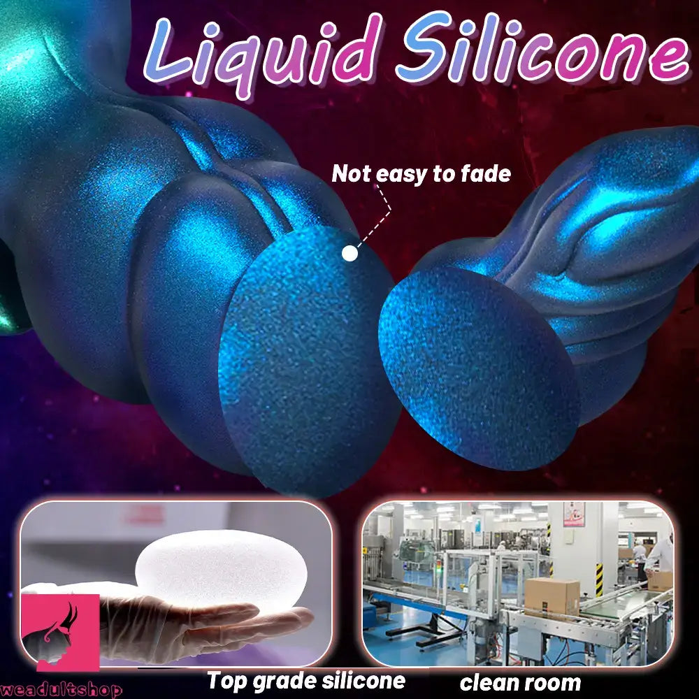 5.31in 6.29in 7.48in Knot Monster Silicone Dildo Anal Plug For Beginner Toy