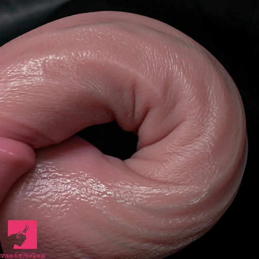 6.1in 7.67in 9.64in Curved Real Strap on Dildo Realistic Sex Toy For Love