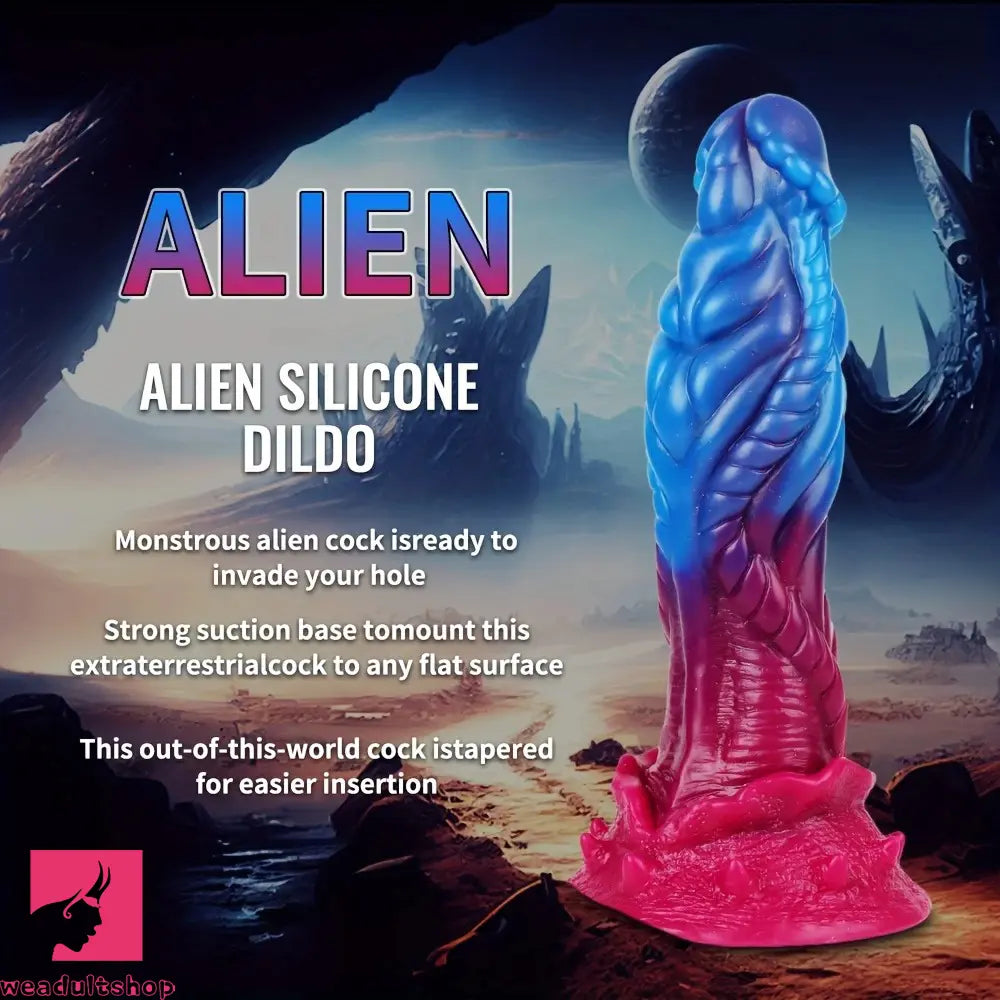 8.66in Realistic Dragon Dildo Silicone Large Anal Dildo For Vaginal Clit
